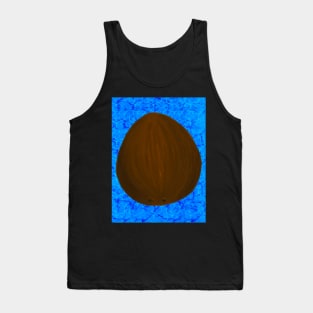 Coconut on water tropical digital illustration Tank Top